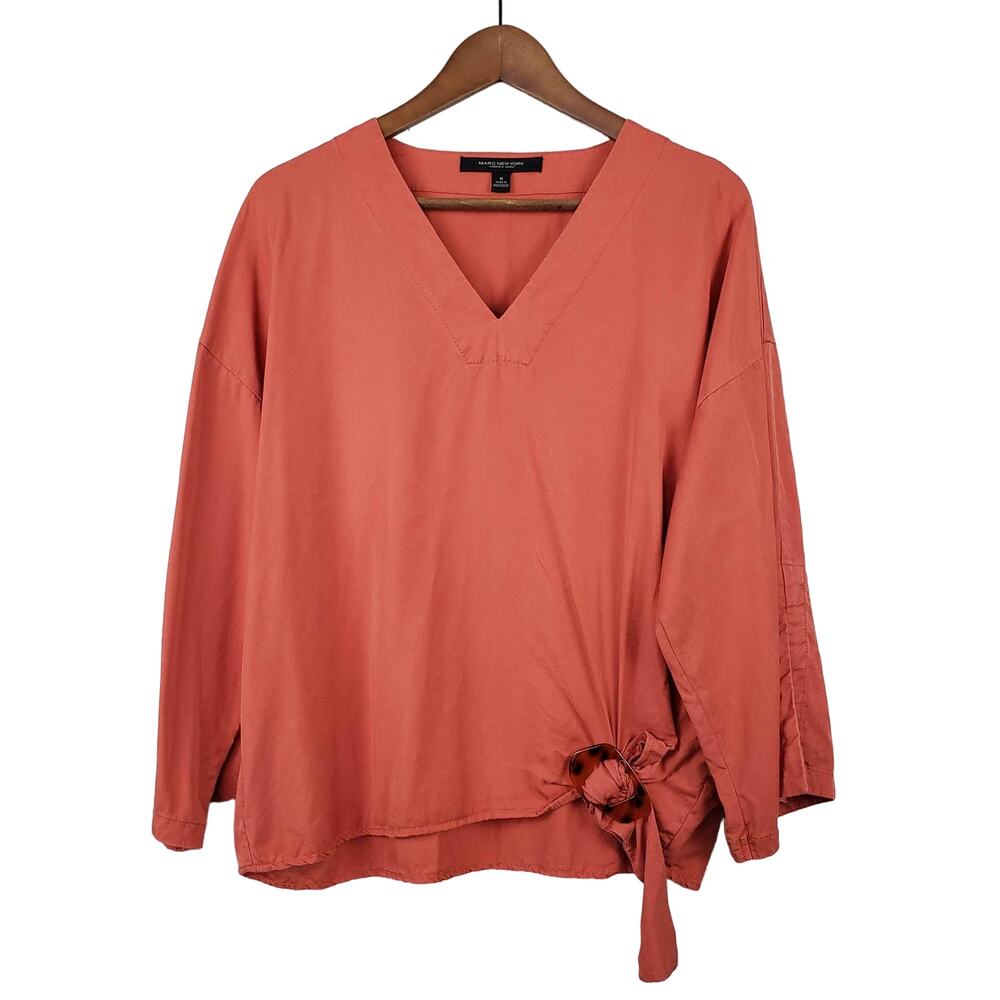 Marc New York V Neck Tunic Top - M